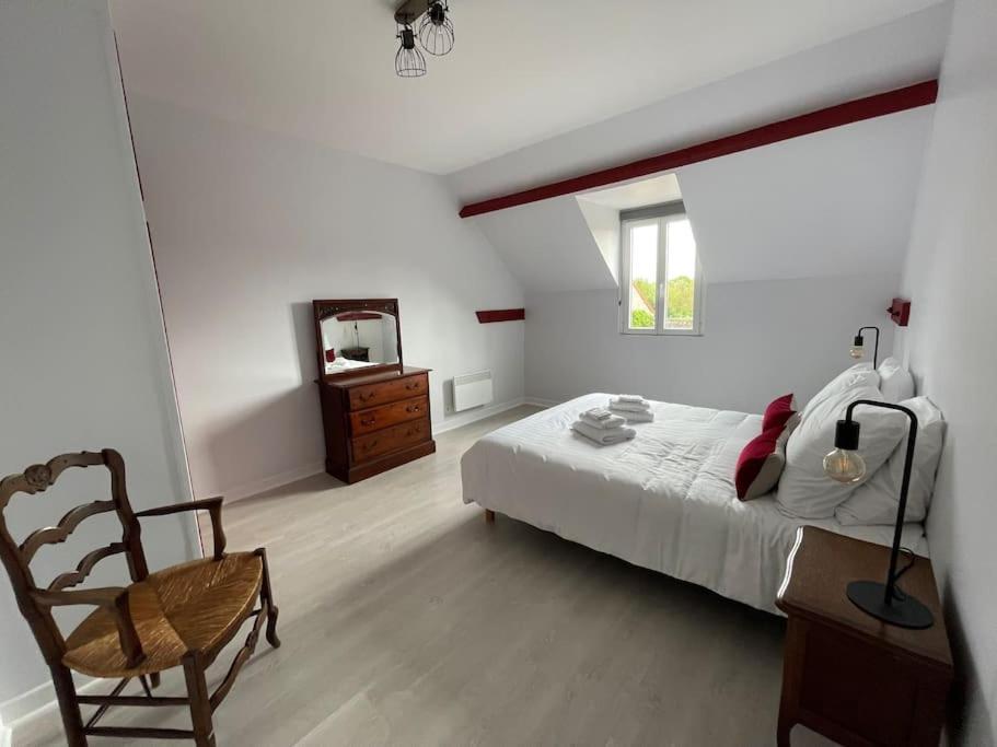 Gite Omaha 3 Etoiles - La Ferme Delaunay Saint-Come-du-Mont ภายนอก รูปภาพ