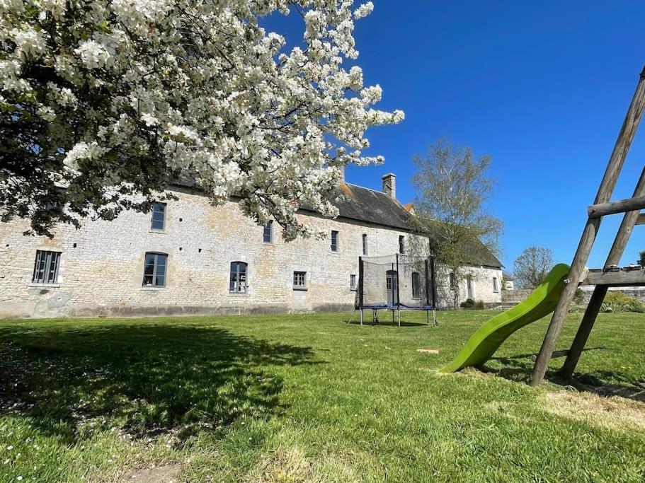 Gite Omaha 3 Etoiles - La Ferme Delaunay Saint-Come-du-Mont ภายนอก รูปภาพ