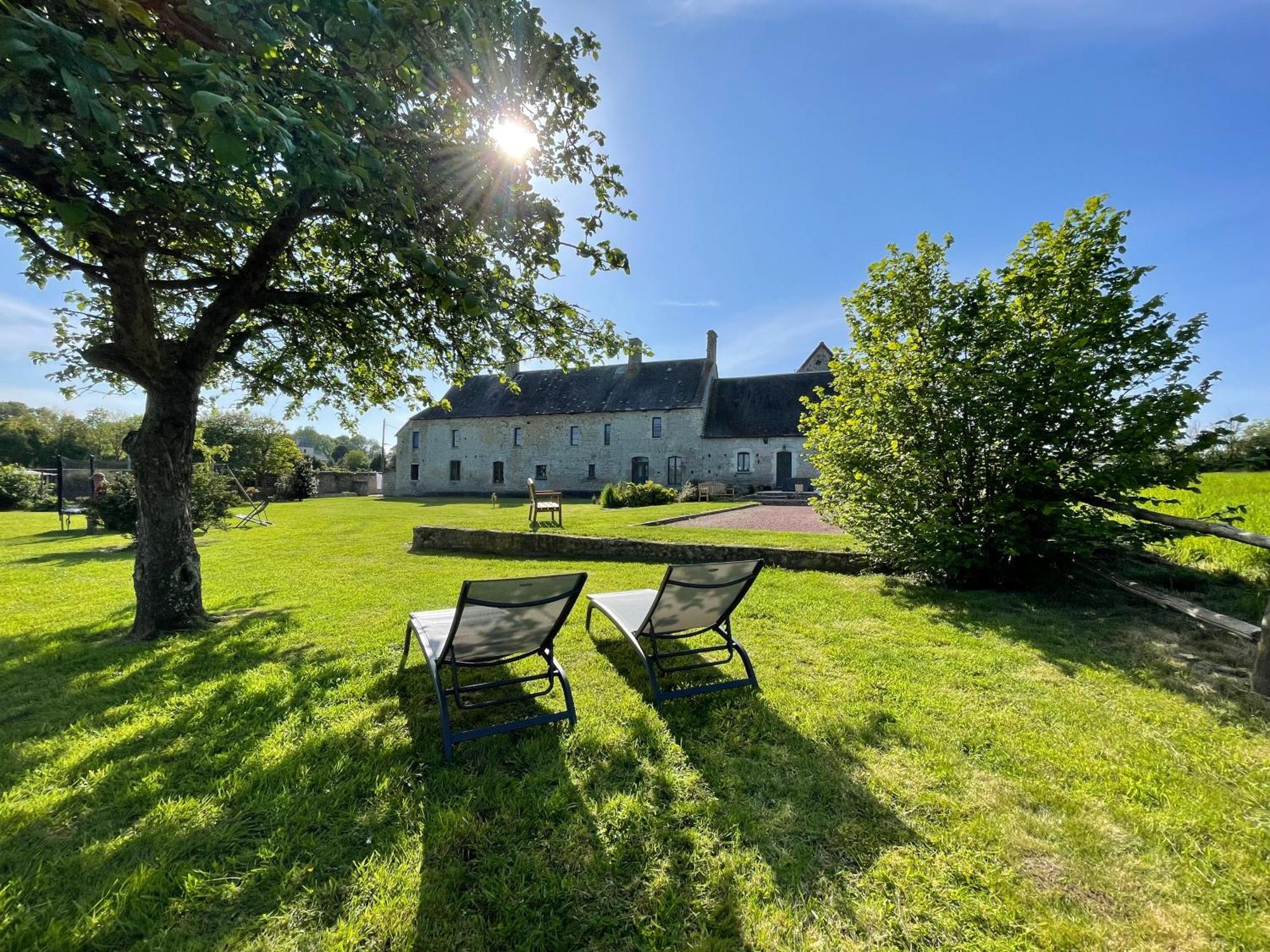 Gite Omaha 3 Etoiles - La Ferme Delaunay Saint-Come-du-Mont ภายนอก รูปภาพ